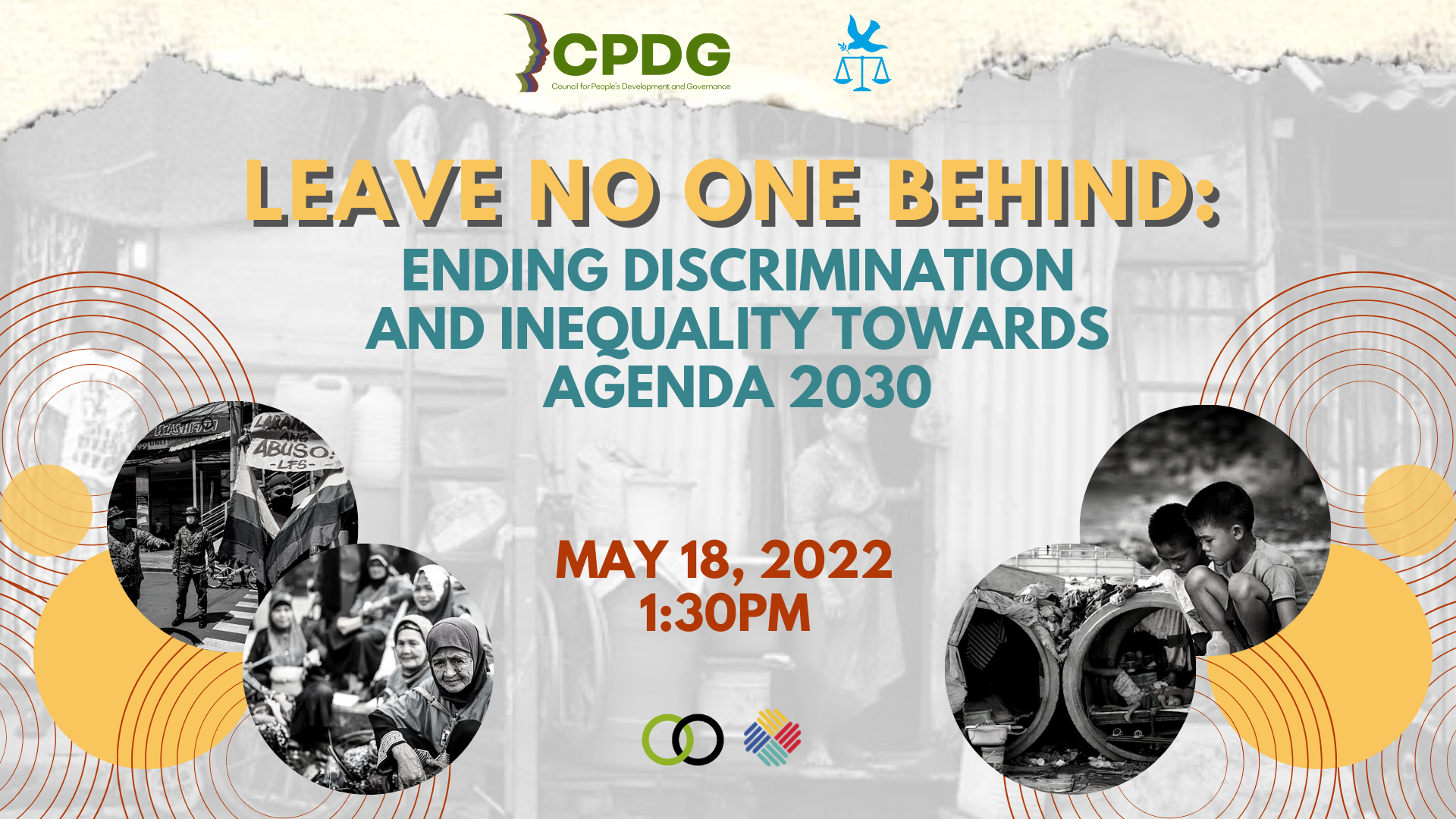 Leave No One Behind: Ending Discrimination and Inequality Towards Agenda 2030