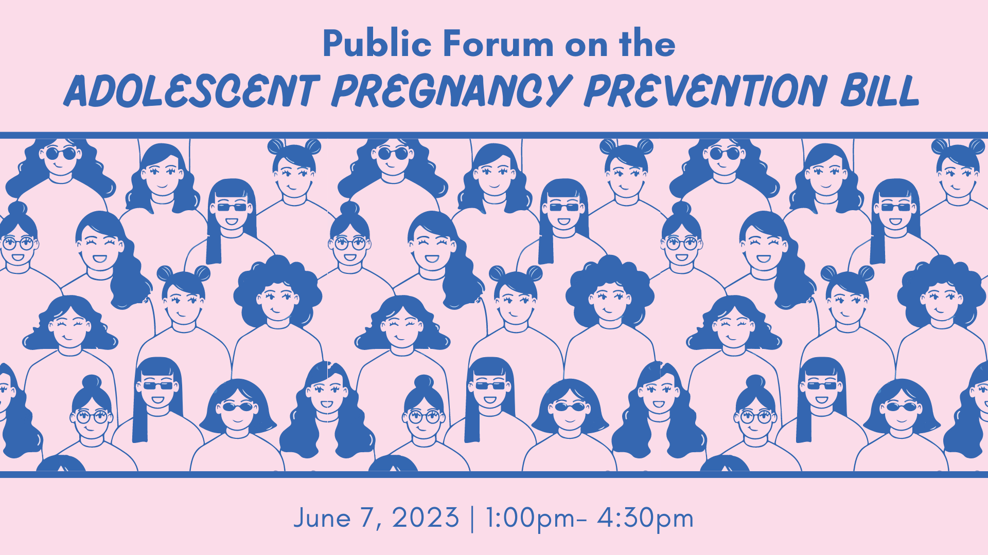 Public Forum on the Adolescent Pregnancy Prevention Bill